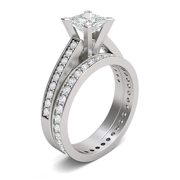 18k White Gold