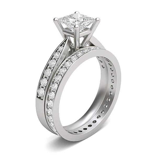 18k White Gold