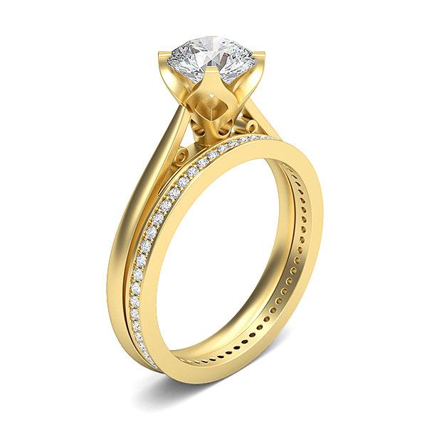 18k Yellow Gold