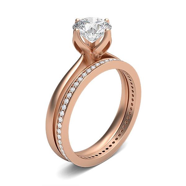 Jaina in 18k Rose Gold