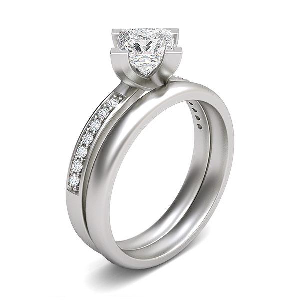 18k White Gold