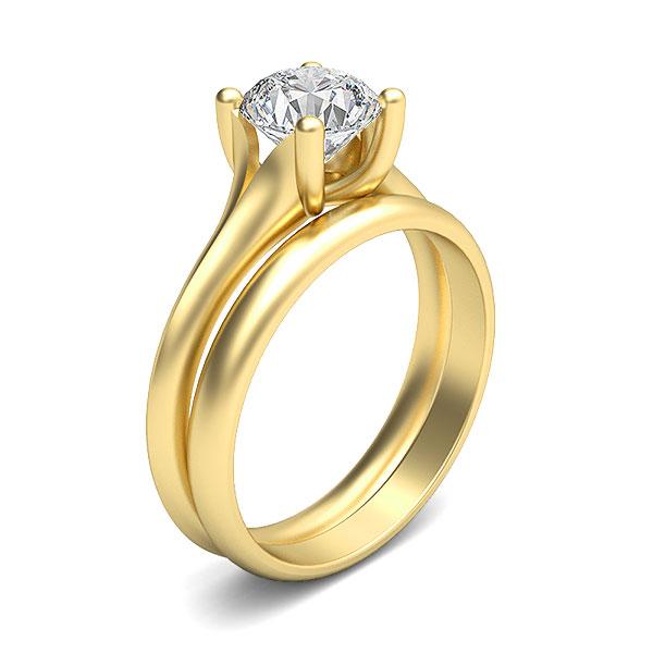 18k Yellow Gold