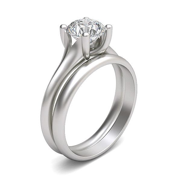 18k White Gold