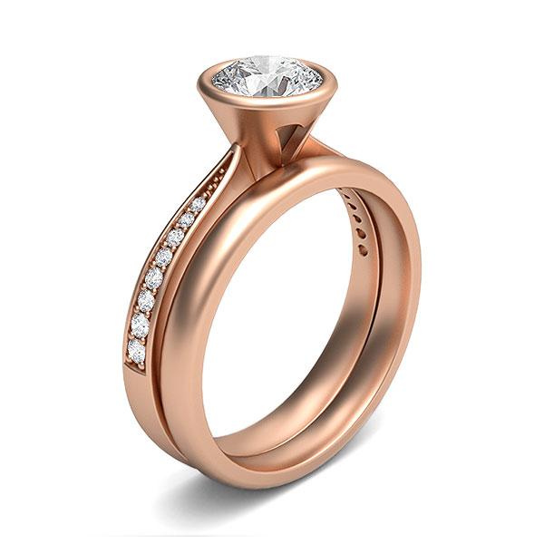 Lyra in 18k Rose Gold