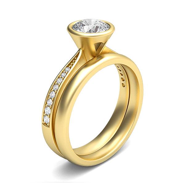 18k Yellow Gold