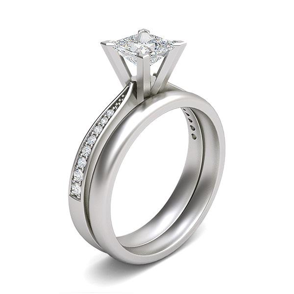 18k White Gold