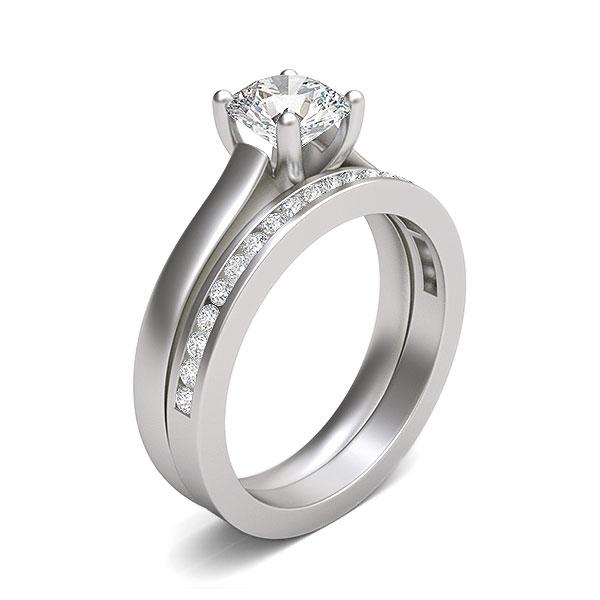 18k White Gold