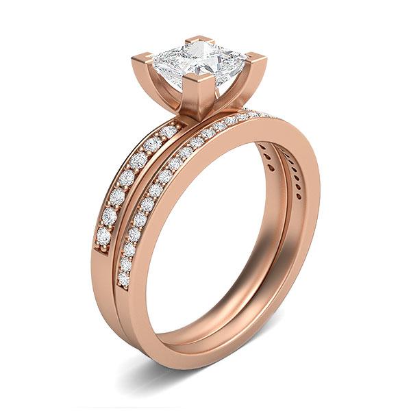 Georgette in 18k Rose Gold