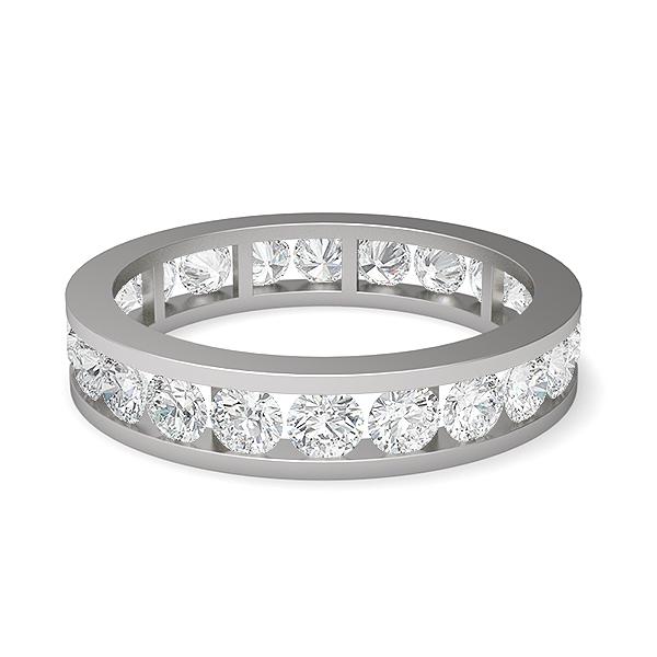 18k White Gold