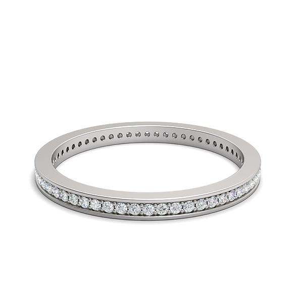 18k White Gold