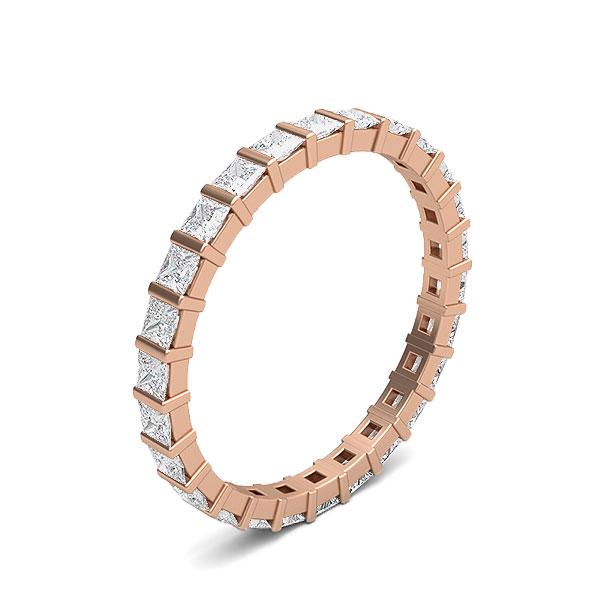 Claudia in 18k Rose Gold — view 2