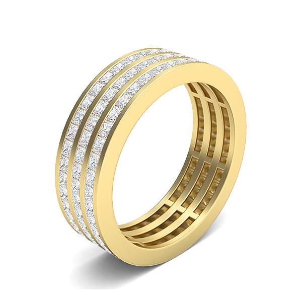Jessie in 18k Yellow Gold — view 2