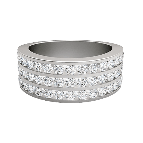 18k White Gold