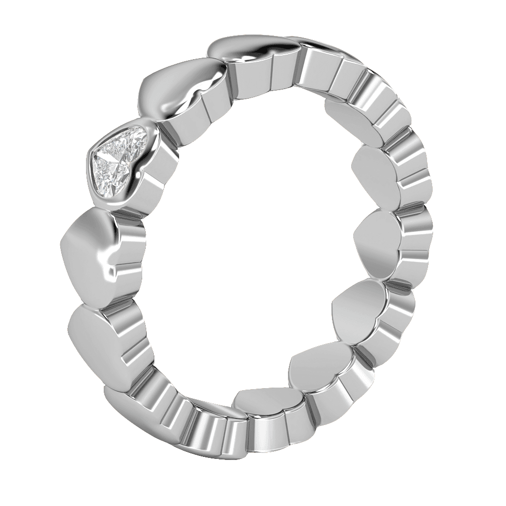 Melina in 18k White Gold — view 2