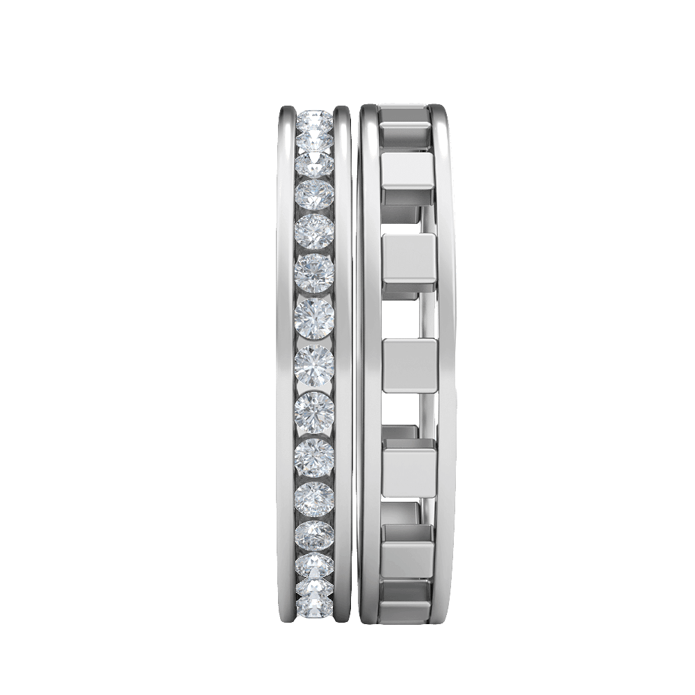 London in 18k White Gold — view 4