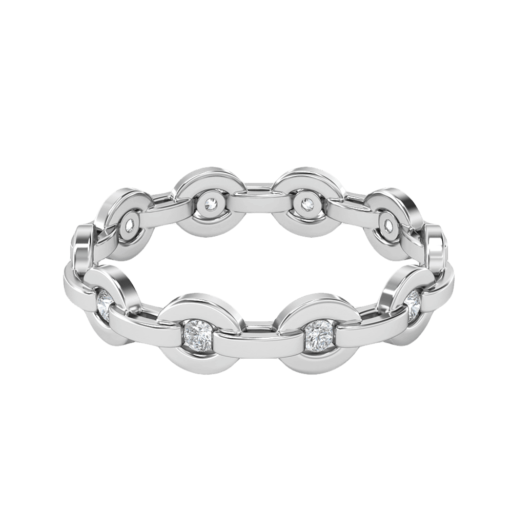 18k White Gold