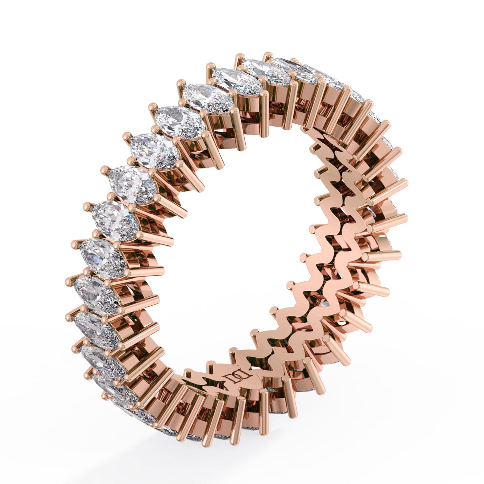 Rania in 18k Rose Gold — view 2