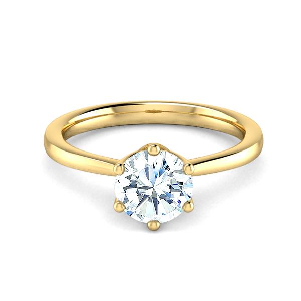 Alena in 18k Yellow Gold