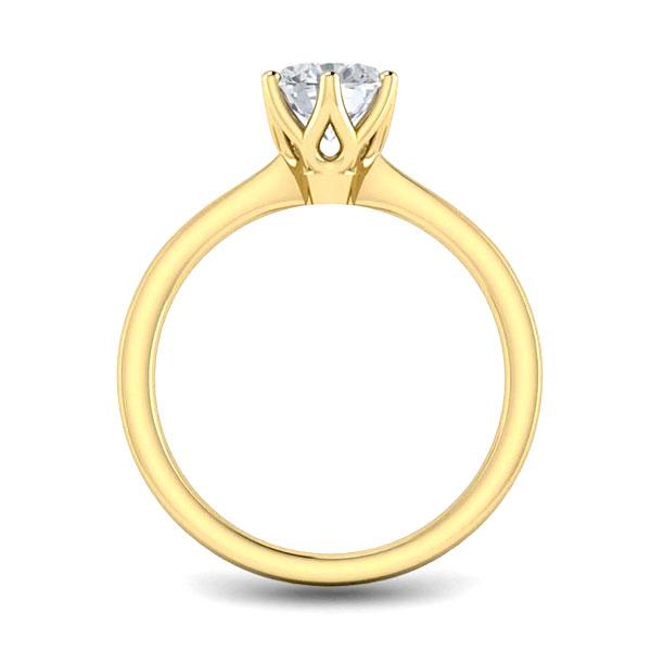 Alena in 18k Yellow Gold — view 2