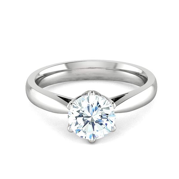 Kaylie in 18k White Gold
