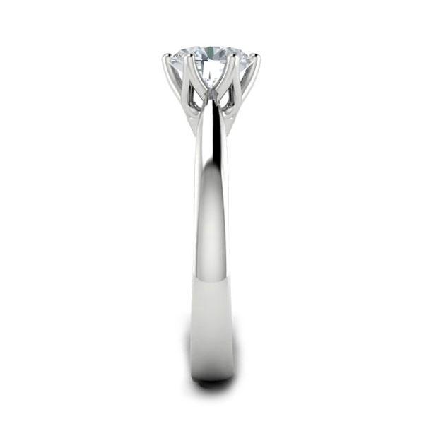 Kaylie in 18k White Gold — view 4