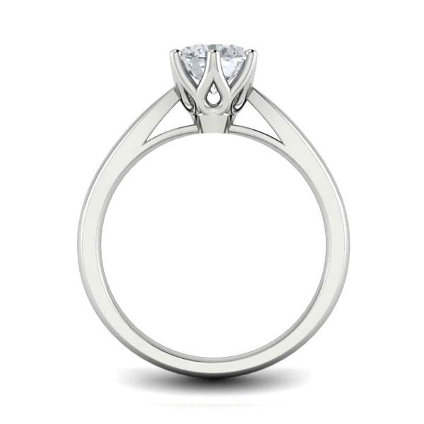Kaylie in 18k White Gold — view 2
