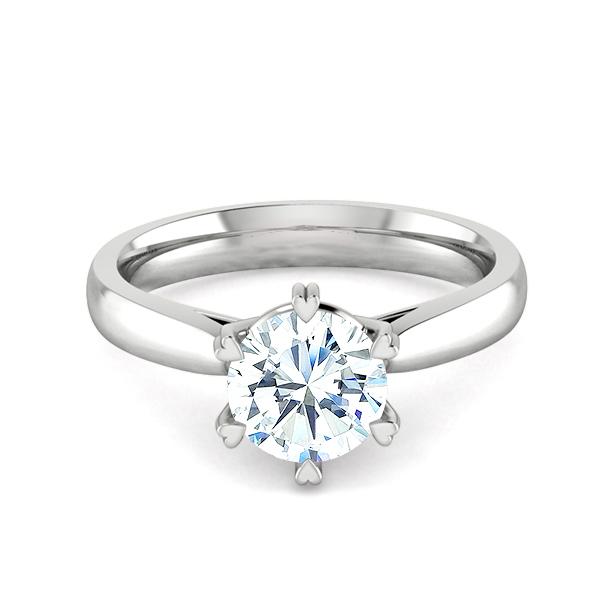 18k White Gold