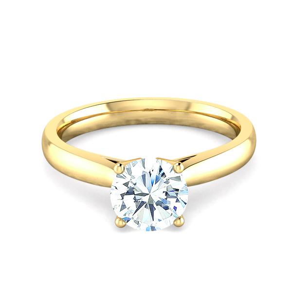Mia in 18k Yellow Gold