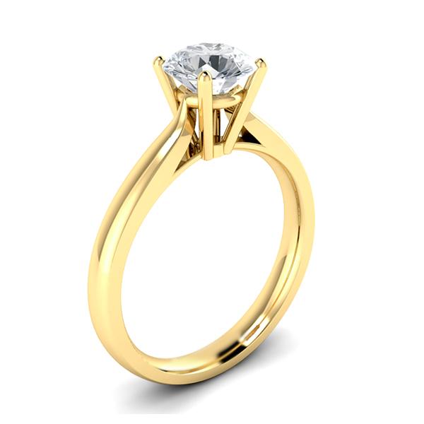 Mia in 18k Yellow Gold — view 3