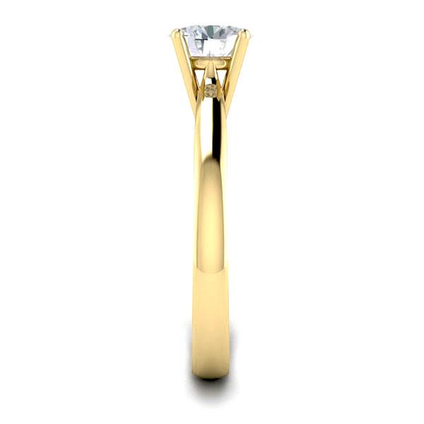 Mia in 18k Yellow Gold — view 4