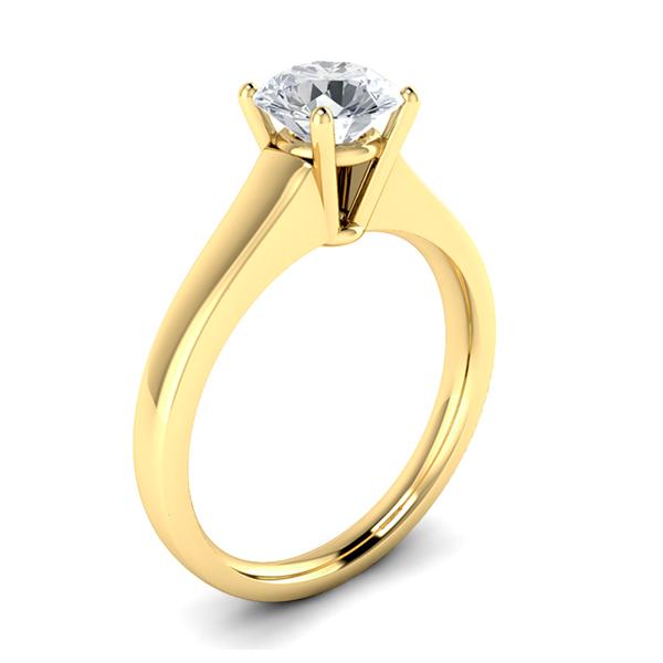 Beccy in 18k Yellow Gold — view 3
