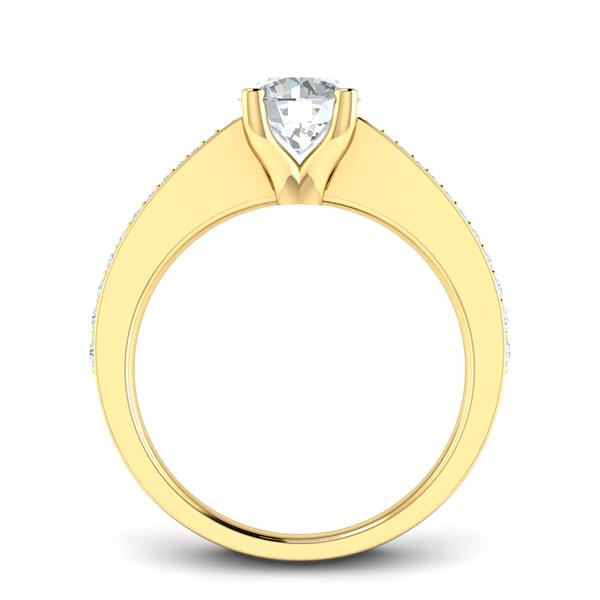 Lacey in 18k Yellow Gold — view 2