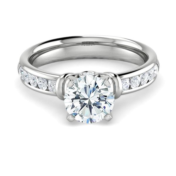 Millie in 18k White Gold