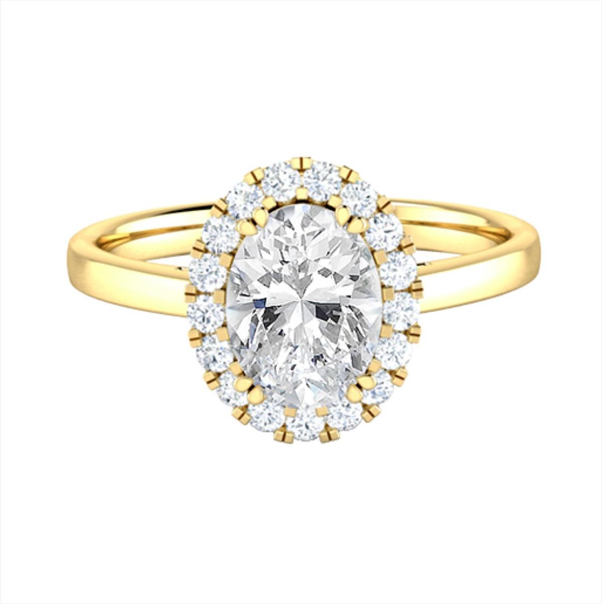 Elena in 18k Yellow Gold