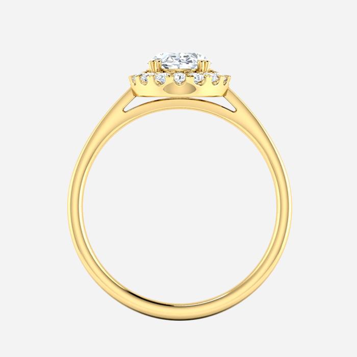 Elena in 18k Yellow Gold — view 2