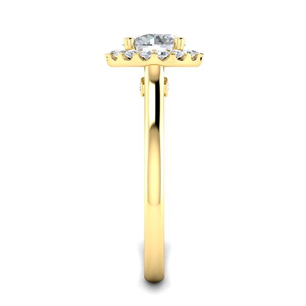 June in 18k Yellow Gold — view 4