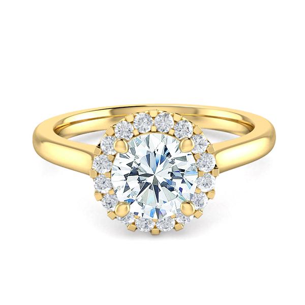 June in 18k Yellow Gold