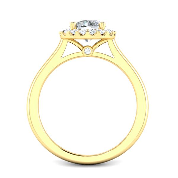 June in 18k Yellow Gold — view 2