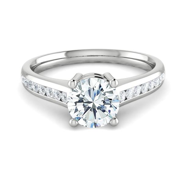 18k White Gold
