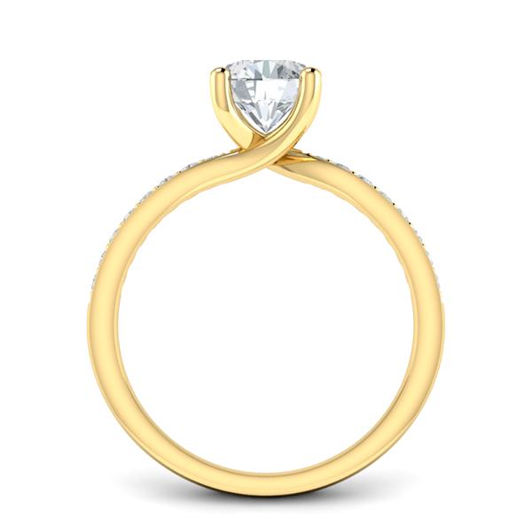 Vera in 18k Yellow Gold — view 2
