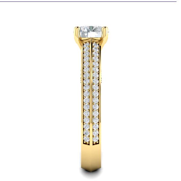 Megan in 18k Yellow Gold — view 4