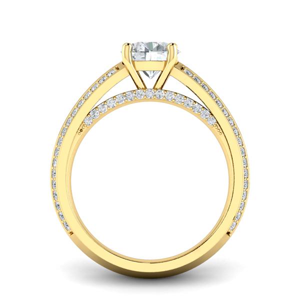 Megan in 18k Yellow Gold — view 2