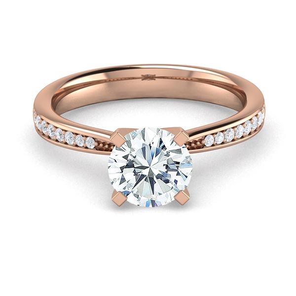 Layla in 18k Rose Gold