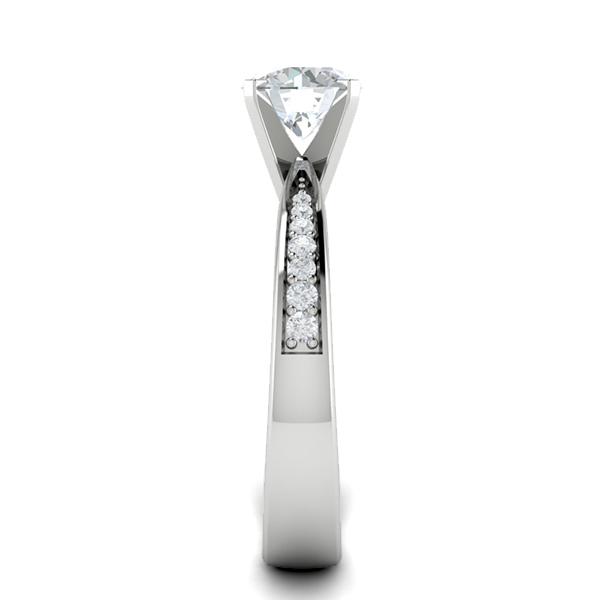 Lily in 18k White Gold — view 4