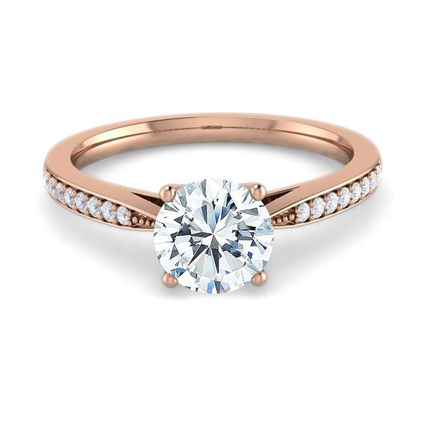 Risa in 18k Rose Gold