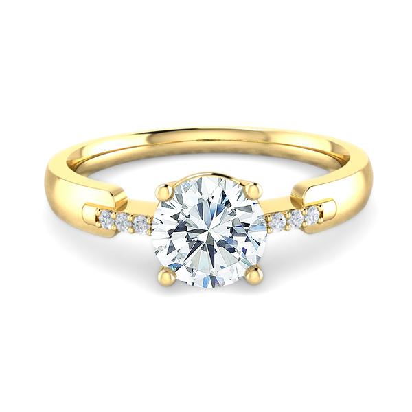 Aida in 18k Yellow Gold