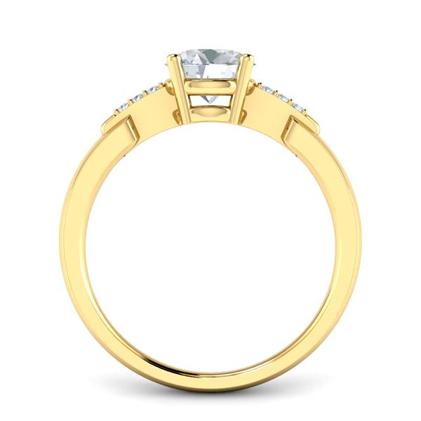 Aida in 18k Yellow Gold — view 2