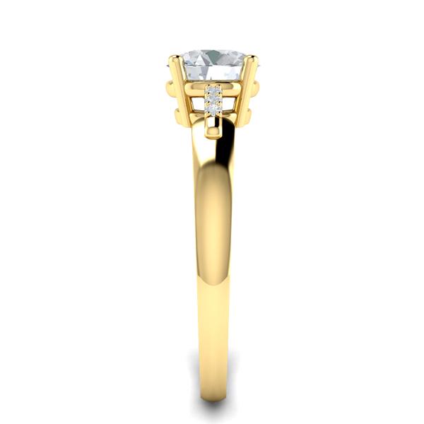 Aida in 18k Yellow Gold — view 4