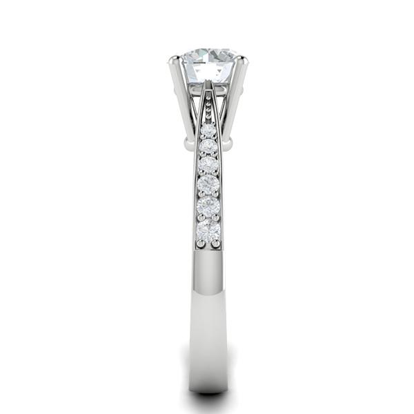 Aliza in 18k White Gold — view 4