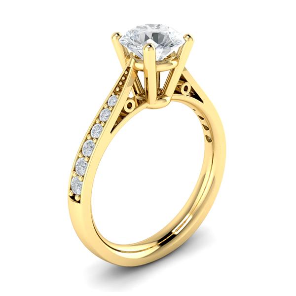 Aliza in 18k Yellow Gold — view 3